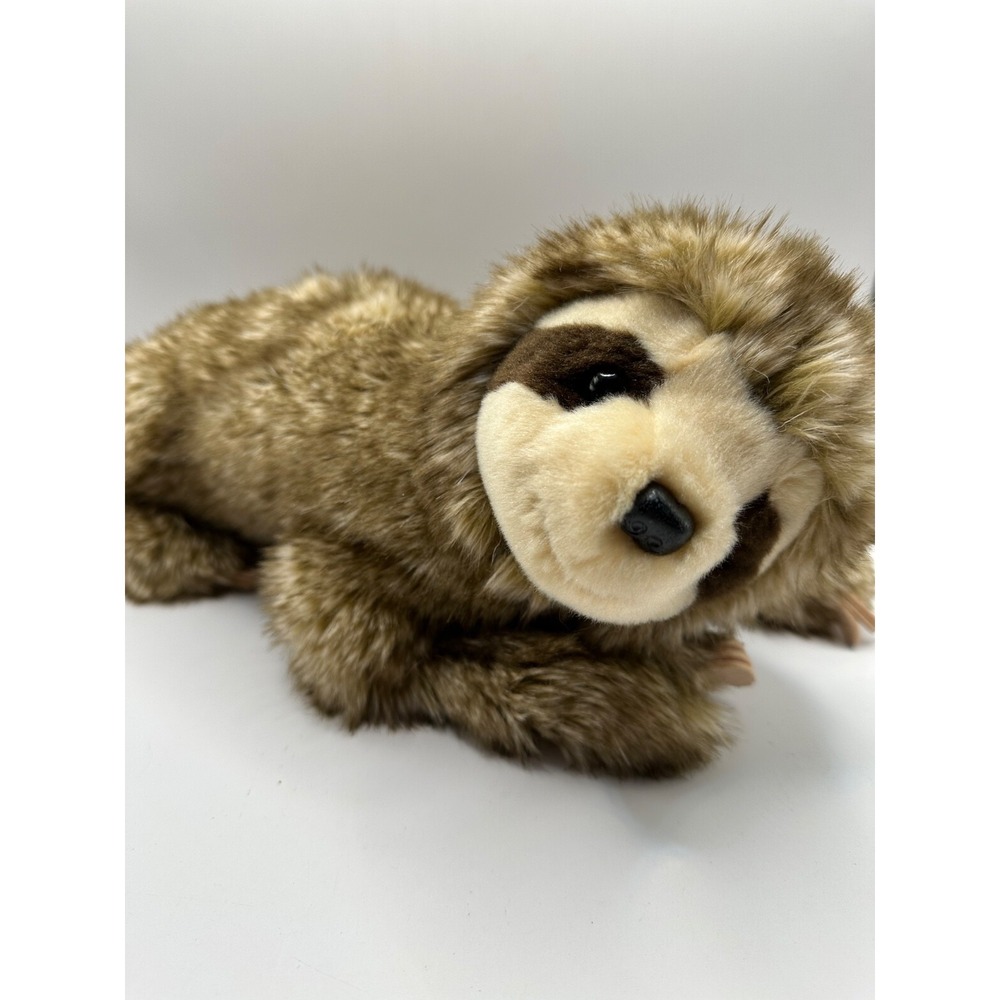 Douglas Cuddle Toy 15"‎ Sloth Plush 2021 Soft Cuddly Brown #3464